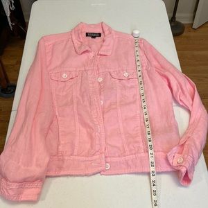 Linen jacket size large